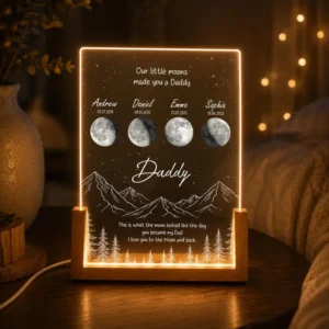 Veilleuse personnalisée pour papa