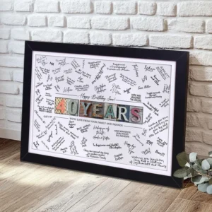 Cadre d'anniversaire personnalisé - My Surpriz